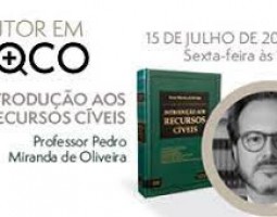 Projeto “Autor em Foco” recebe professor Pedro Miranda de Oliveira