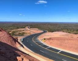 Pavimentação da Serra do Quilombo é inaugurada e vai facilitar o escoamento de grãos no Piauí