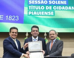 Conselheiro do CNJ recebe título de cidadania piauiense