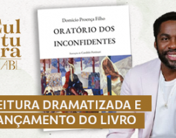 Lázaro Ramos recita poesias do livro de Domício Proença Filho
