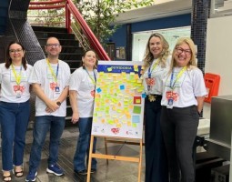 TCE-PI realiza ação interativa com servidores durante o Ouvidoria Day