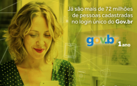 Portal gov.br completa um ano com mais de 72 milhões de pessoas cadastradas