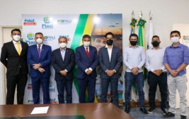 Governador recebe investidores que pretendem construir usina fotovoltaica de 1GW no Piauí