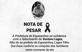 PREFEITURA DE ESPERANTINA - NOTA DE PESAR