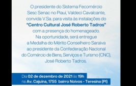 VALDECI CAVALCANTE INAUGURA CENTRO DE CULTURA