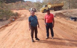 URUÇUI: Nova estrada vicinal é construída na comunidade Torre