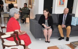 Governadora Regina Sousa recebe cônsul-geral dos Estados Unidos