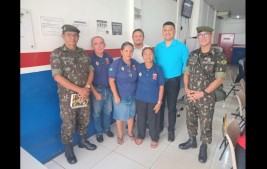 Integrantes PRM 10|002 realizaram  visita à Junta de Serviço Militar 114 – Timon\MA.