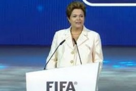 \"Torcedores do mundo inteiro confiam no Brasil\", afirma Dilma
