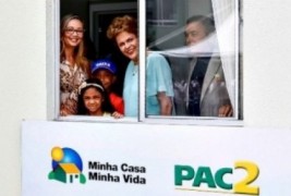 Dilma: Minha Casa, Minha Vida vai continuar, assegura presidenta