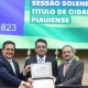Conselheiro do CNJ recebe título de cidadania piauiense