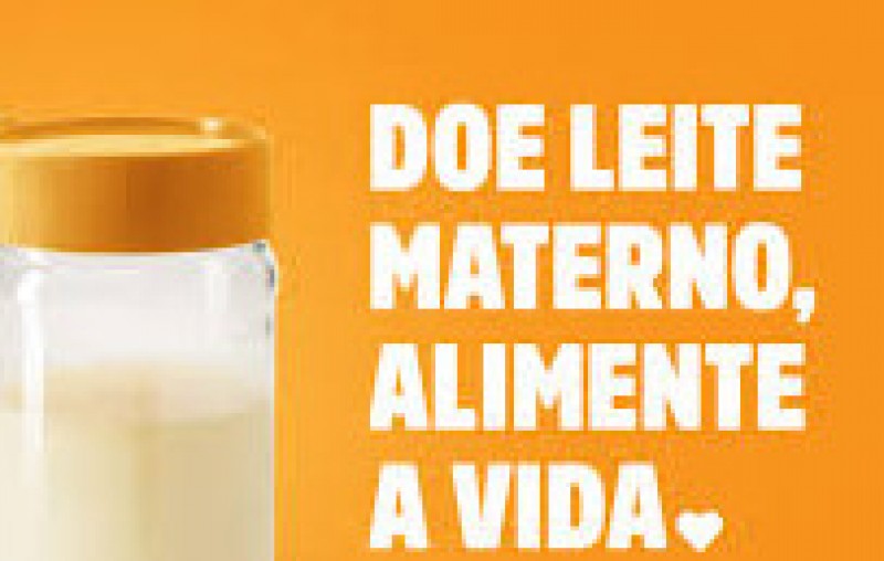 Brasil é referência em doação de leite materno