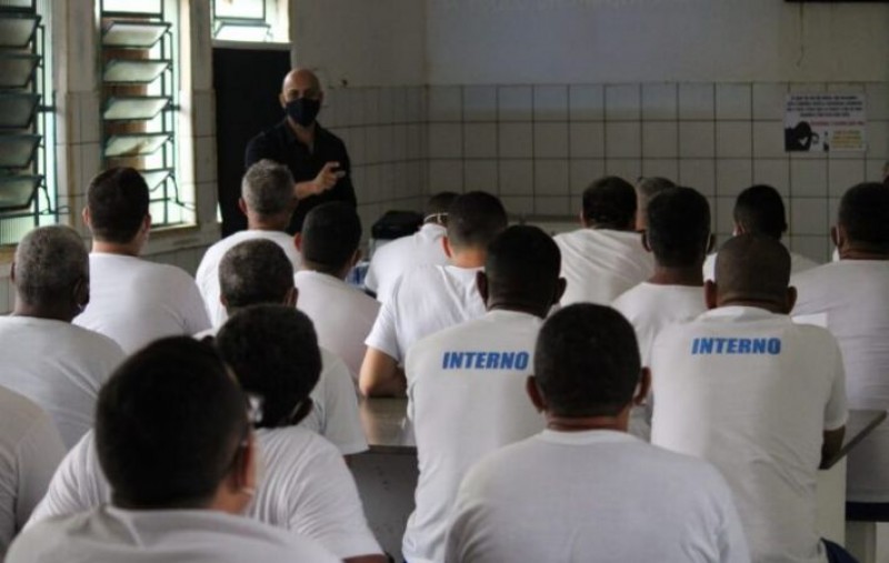 Sejus inicia programação de palestras no sistema prisional sobre dependência química