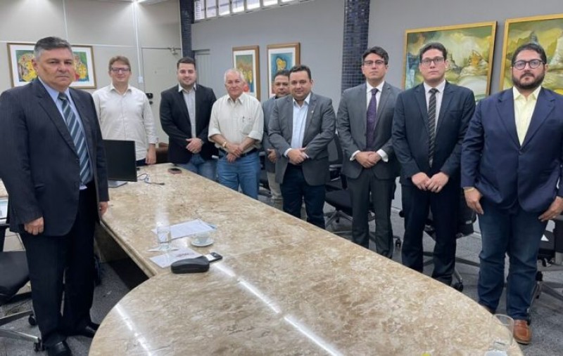 Nova diretoria da APPM faz visita institucional à presidência do TCE