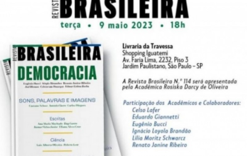 ABL lança Revista Brasileira em São Paulo