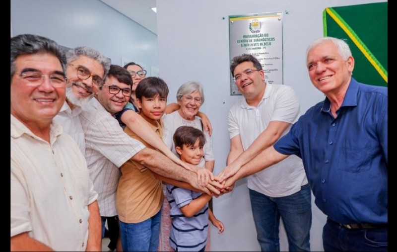 Rafael Fonteles inaugura Central de Diagnósticos e entrega equipamento de tomografia para hospital em Esperantina