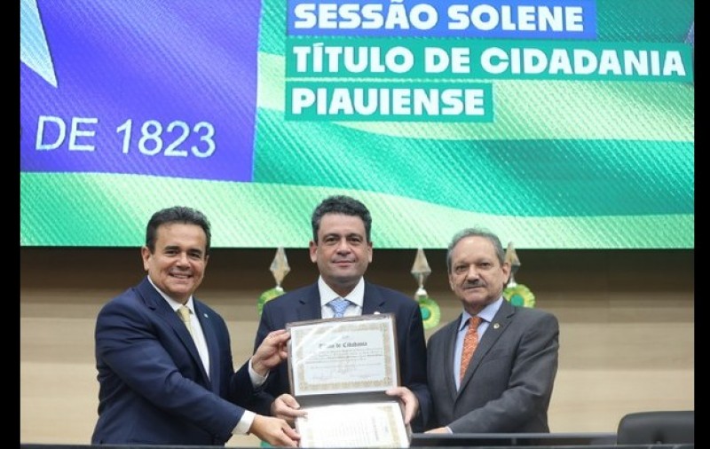 Conselheiro do CNJ recebe título de cidadania piauiense