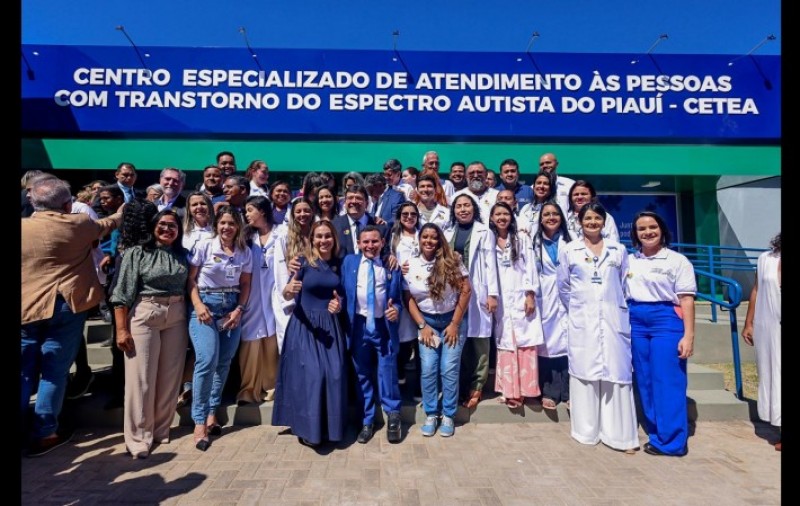 Piauí inaugura primeiro centro especializado para autistas com capacidade para 8 mil atendimentos por mês