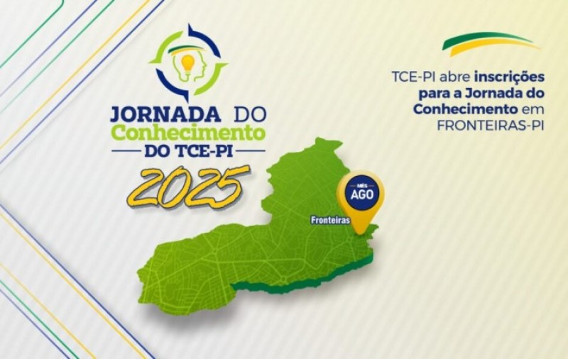 TCE-PI abre inscrições para a XIX Jornada do Conhecimento em Fronteiras