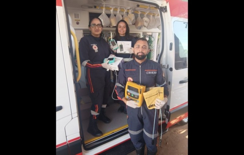 Secretaria de Saúde entrega mochilas com novos kits de socorro para o SAMU de Uruçuí
